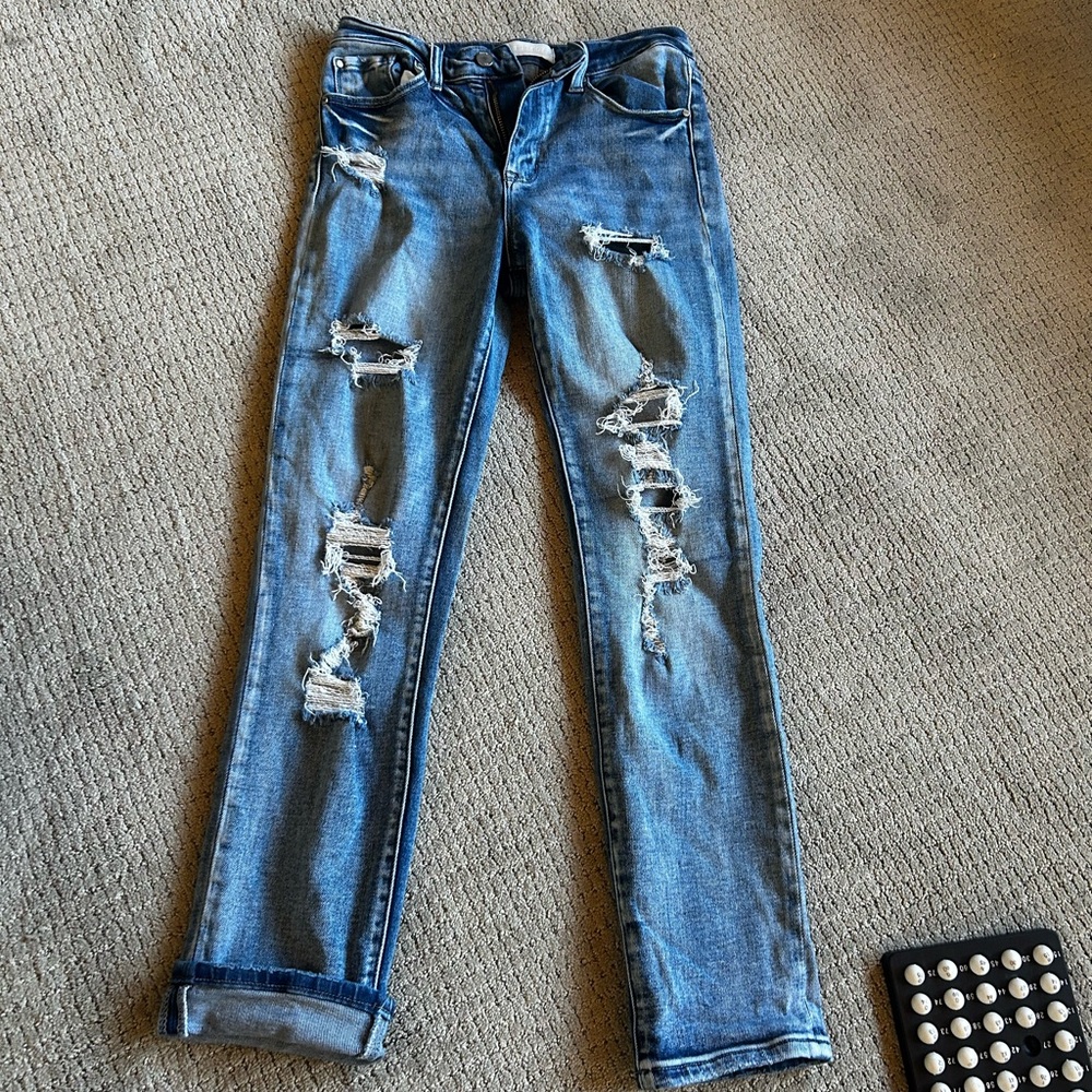 Petra 153 Boyfriend Jeans in Blue
